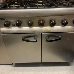 Lincat gas oven
6 ring burner
2 years old
Collection S12