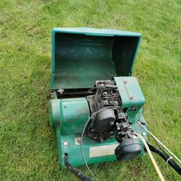 Suffolk Punch 35s petrol lawnmower try before you buy
