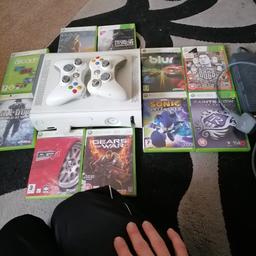 Hi I have a Xbox 360 for sale all working great don't use it anymore so no need to keep it there a power lead just needs hdmi lead got 2 controllers and all the games work has I've tested them I also have Minecraft and another hard drive 120 gd message me if interested