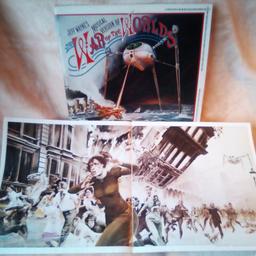 Jeff Wayne's war of the world's. original 1978. in pristine condition with booklet.