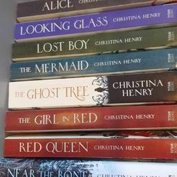 fab set of 8 christina Henry books