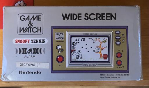 Buy & Sell South West London Sutton - Photos for Snoopy Tennis LCD Game by Nintendo