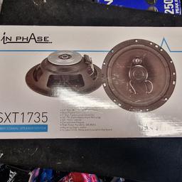 BRAND NEW INPHASE SXT1735 SPEAKERS - 6.5 INCH

SLIM SPEAKERS WITH GRILLS

REVIEWS ARE GOOD

GRAB A BARGAIN

PRICED TO SELL

COLLECTION FROM KINGS HEATH B14  OR CAN DELIVER LOCALLY

CALL ME ON 07966629612

CHECK MY OTHER ITEMS FOR SALE, SUBS, AMPS, STEREOS, TWEETERS, SPEAKERS - 4 INCH, 5.25 AND 6.5 INCH