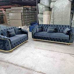 Madrid Sofa Sets✨

Customer 101% satisfaction is our first priority.

Brand New Turkish chesterfield design Sofa features thick seating with high-density foam wrapped up with fiber for extra comfort.
Its Best Quality back cushions are filled
with silicone fiber to enhance its comfort. Premium quality fabric material and a strong wooden frame to makes it durable and luxurious.

Corner :

Length: 230 cm by 230cm
Width: 85 cm
Height: 95 cm

3 Seater :

Length: 210 cm
Width: 85 cm
Height: 95 cm

2 Seater:

Length: 165 cm
Width: 85 cm
Height: 95 cm

Contact me on my business WhatsApp for more information
(07438091615).