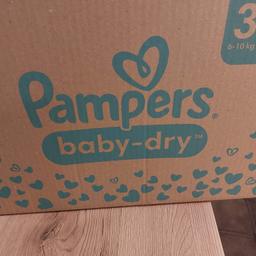 Verkaufe Pampers Baby dry Windeln
original verpackt
Größe 3
222Stück