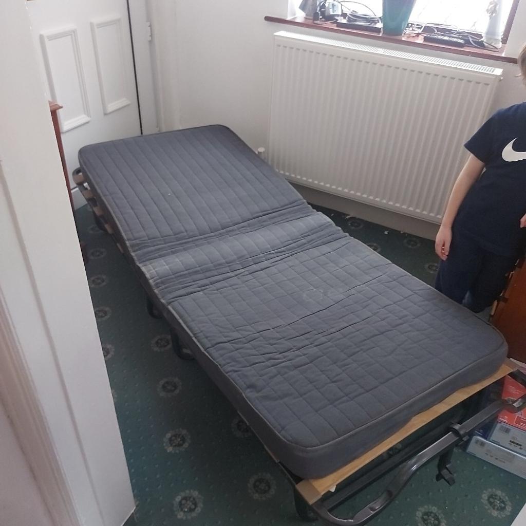 fold up spare bed, ideal for kids and guests
