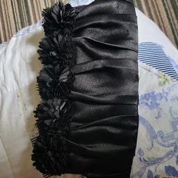 we have a lovely evening black bag for sale can be used as a clutch bag or there is a chain inside the bag so can be worn over the shoulder from smoke and pet free home collection only