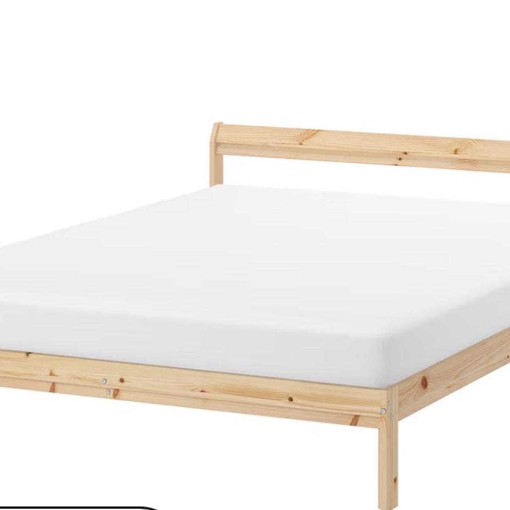 Ikea Holzbett 140x200cm inkl Matratze u Lattenrost
Bett kaum benutzt, war ein Gästebett. Wird aus Platzgründen abgegeben
Selbstabholung