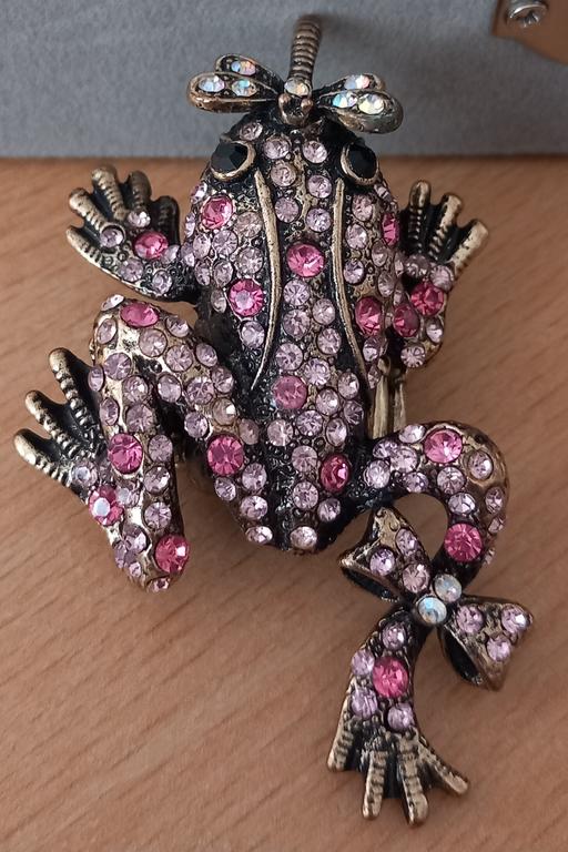 Buy & Sell Merseyside Saint Helens - Photos for huge gemstone frog and butterfly ring