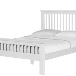 Aubrey Small Double Wooden Bed Frame - White

Mattress not included

💥New/other. Flat packed💥

Part of the aubrey collection.
Wooden frame.
Base with wooden slats.
No storage.
Size W136.2, L200.5, H110cm.
Height to top of siderail 35.5cm.
24cm clearance between floor and underside of bed.
Weight 31.37kg.
Total maximum user weight 220kg.

💥Check our other items💥