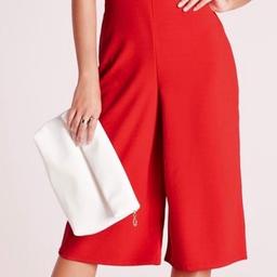 Size 6 Ladies Gorgeous BNWT Missguided Red Cross Front Culotte Smart Fashion Jumpsuit £7.99…Strood Collection or Post A/E….💕

Check out my other items..💕

Message me if wanting multi items save on postage..💕