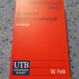 Buch fürs Germanistikstudium
Johannes Volmert