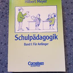 Buch fürs Pädagogikstudium
Hilbert Meyer