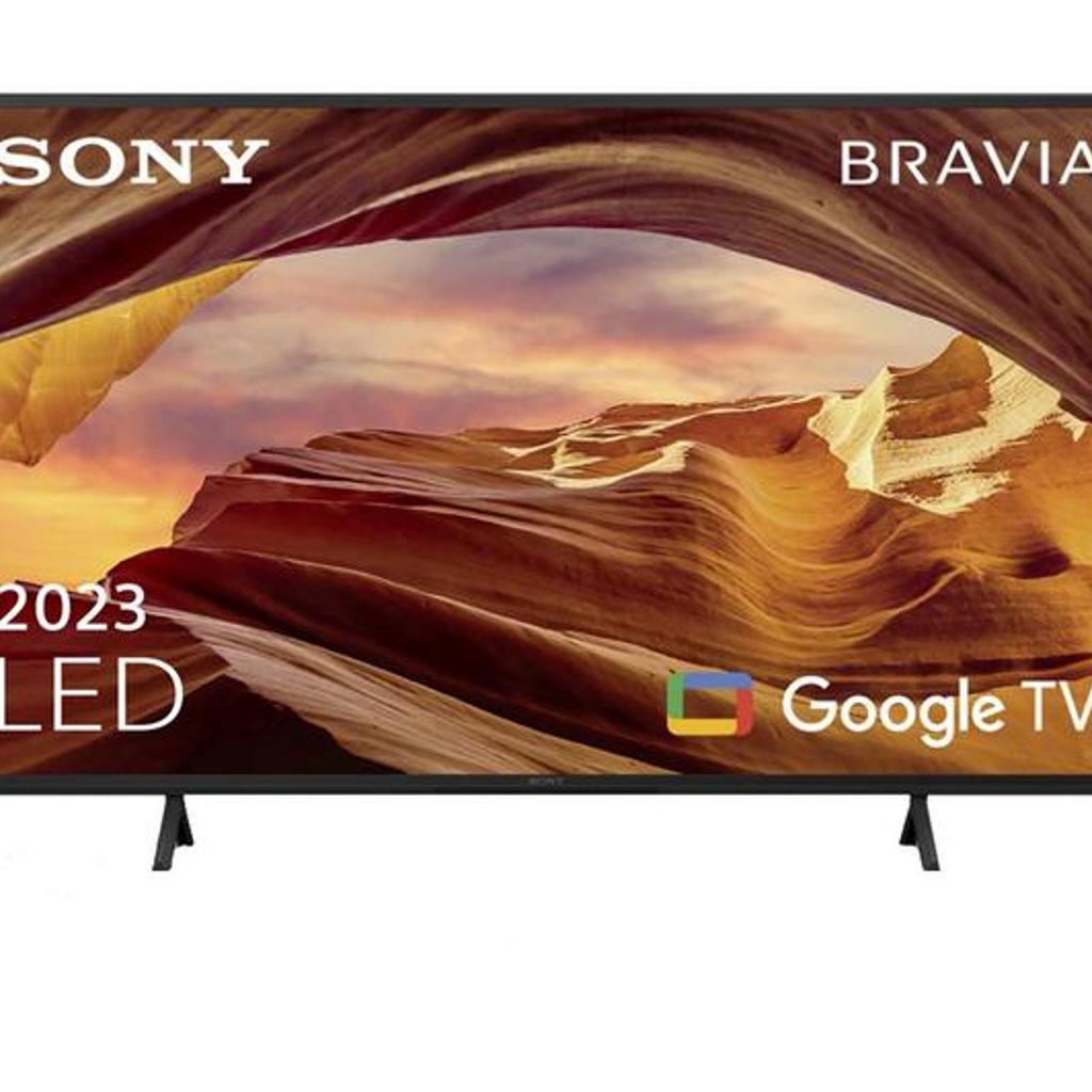 Enjoy an immersive viewing experience with the Sony BRAVIA X75WL 43" 4K UHD LED Smart TV. This TV boasts a stunning 2160p (4K) resolution and a 60 Hz refresh rate for smooth and clear visuals. With Bluetooth, USB and HDMI inputs, you can easily connect your favorite devices. Its sleek black design makes it a stylish addition to any room.

Brand new still in a box Sony 4K smart tv.

Box opened to check working.

Perfect condition.

Register TV with Sony for Warranty!