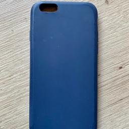 Silikon-Hülle blau für iPhone 6 / 6S, 7, 8 & SE (2020)
An 1 Ecke beschädigt, siehe Foto. Sonst einwandfrei!