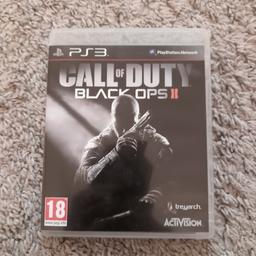 call of duty black ops 2 ps3 game in great condition like new