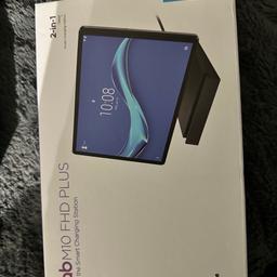 Lenovo tablet , space grey , 10 inch ,, like new immaculate condition , l ve only used it a couple of times been kept in box in draw whole  time just don’t use it so it’s practically like new ..