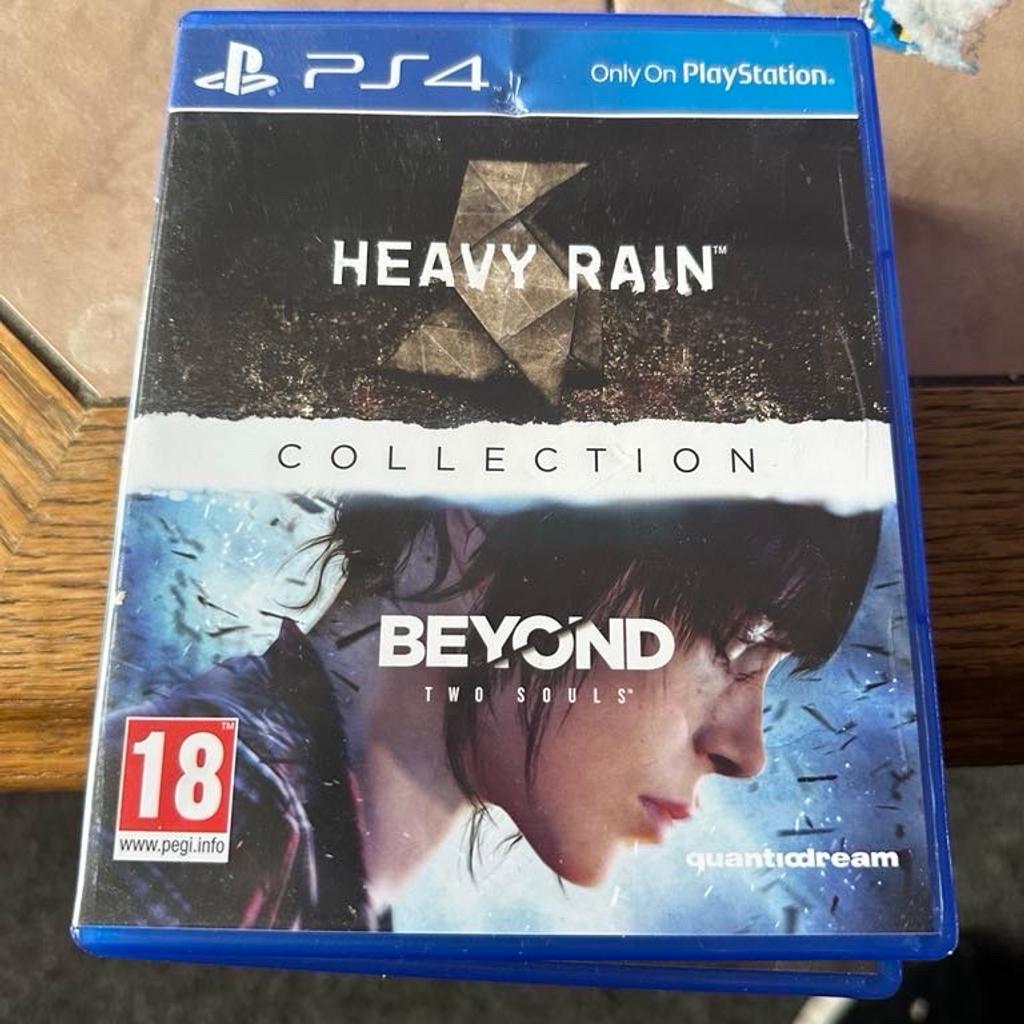 Gran turismo 7 ps5 new sealed £40
Jumanji new sealed £10
Call of duty black ops 4 £10
Tom Clancy division £5
Tom Clancy ghost recon wildlands £10
Grand theft auto trilogy £10
Heavy rain and beyond collection £10
Fallout 4 £10