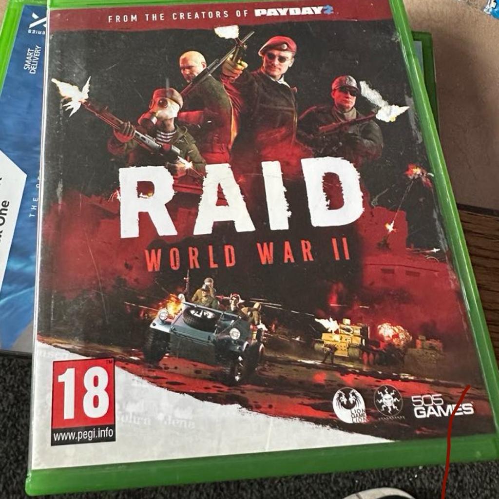 Wrc generations £20
Tropico 6 £5
Tom Clancy ghost recon wildlands £5
For honor £5
Wreckfest £5
Quantum break £10
Raid world war 2 £5
Now that’s what I call sing 2 £10
