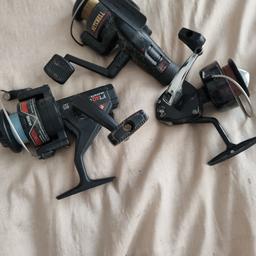 3 fishing reels ideal for beginners not used for a long time just been sat in fishing box £20ono
pick up only moston north manchester
