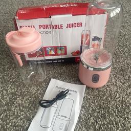 Small portable juicer. Brand new, never been used just stored in the drawer. From a smoke free home. Collection from FY1 6LJ