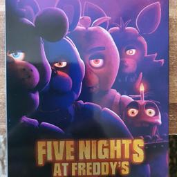 Verkaufe aus meiner gepflegten Sammlung die super schöne UHD Steelbook Five Nights At Freddy's.

Versand: 2€