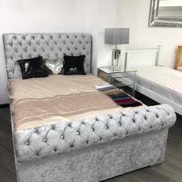 INBOX for further information📩
OR
WhatsApp us at +44 7424 461134

Our luxurySleigh bed frame💛
🎨Comes in wide range of colours
Available Sizes
Single, Small Double, Double, KIngsize & Superking Size

✅ FREE Delivery now Available
✅Ottoman box available
✅Gas Lift (Optional)
✅ Includes slats & solid base
✅Cash on Delivery Accepted
✅Nationwide Delivery Available (T&C Apply)

If this looks like next dream bed then get in touch with us🌠

Shop this luxury bed frame for the most reasonable and honest prices💥