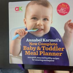 Baby Book on making home made food and freezer, also a meal planner for babies and Toddlers, plus help with 200 quick, easy and, healthy recipes for wearing and beyond RRP14.99