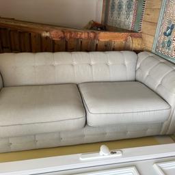 3-seater light grey sofa: 213cm (length) x 60cm (height) x 95cm (depth) and 2-seater dark grey sofa: 175cm (length) x 60cm (height) x 95cm (depth)

Used but in a fair condition. Need gone as soon as possible due to new sofas arriving.

Purchased from House of Fraser.