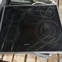 used condition Siemens induction hob. 

collection only from London EC3R 6AG.