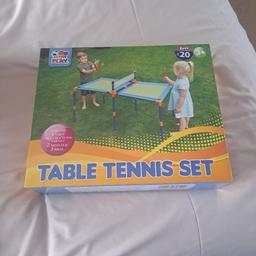 new table tennis set with paddles and balls from smoke and pet free home