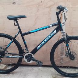 Hi I have a BOSS mountain bike for sale. The bike is in excellent working condition. New tube, brakes, cables and other new parts fitted. Wheel size 26, frame size 20, 18 gears (grip shift) front suspension. Dual disc brakes, front v brake compatible. The gears have been set. The bike has been fully serviced and is ready to ride. £160 ono. 

Payment can be made in cash on collection. West Midlands Wolverhampton.

I also fix, repair and service bikes. 

I also have other bikes for sale on my page.

Confirmation for sale on collection.