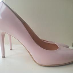 Pointed toe 10cm heeled shoes. Colour: pastel pink. Size: 41. Brand: espinto by darex. Very good condition, worn only once for 1h.