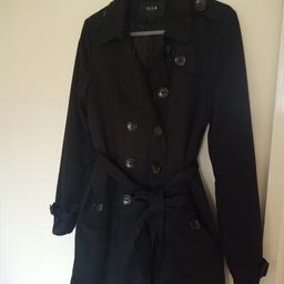 Smart lightweight black trenchcoat from VILA clothes. Condition like new, not worn. Please see my profile for other available items.