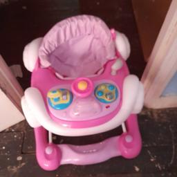 good condition baby walker, lights up with sounds
