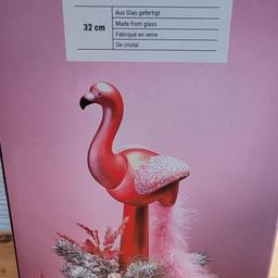 Verkaufe eine Tannenbaumspitze Flamingo von Butlers