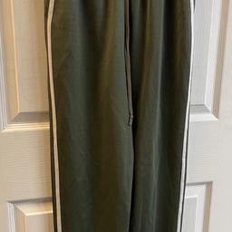 Rebellious Tracksuit Bottoms Size 6 Perfect Condition Army Green