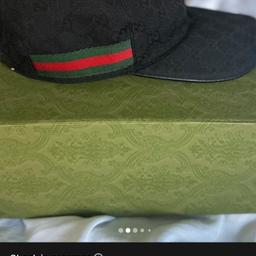 Mens Gucci Cap for sale, only worn a couple of times lost interest,

The cap is in perfect condition,

this was brought directly from the gucci website, i have provided all proof in the pictures i paid £310

Only asking for £225