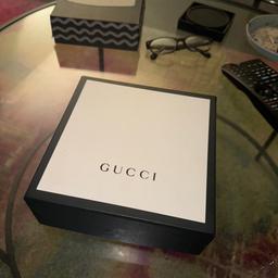Authentic Mens black Gucci belt in black. My boyfriend is selling due to getting two new ones as this on as shown in picture the stitching has come out but can be easily fixed at the cobblers.