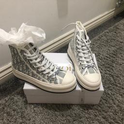 Dior high top trainers. Size 7uk. New with box.

Rrp £980