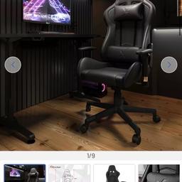 x rocker gaming chair had since christmas basically brand new very comfortable recommend for high comfort gaming or office work