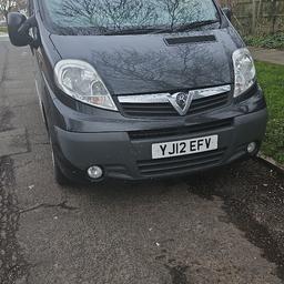 Vauxhall vivaro sportive 
6 speed manual 
2012(12)
174k miles 
6 months mot 
Full logbook 
Lots of paper work 
Only 1 owner from new!
Just had: 
New starter motor 
2 new tyres 
New pads 
Immaculate condition all round for it ages
Runs and drives faultless, smooth in every gear, plenty of power 
Windows all round and fully carpeted in rear so it’s perfect for a camper conversion vehicle or.. just to be used as an every day tidy van 
Cheapest online anywhere! no rust no dents no scratches 
First to see will buy