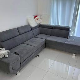 New Luxury Artic Corner Sofa Bed With Storage 

Color: Blue, Grey

Sofa: 
Width 270cm
Depth 235cm
Height 92cm

Sofa Bed: Width 195cm Depth118cm

Cash on delivery ( free home delivery all UK)

WhatsApp: +447752286680