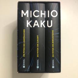 Verkaufe hier völlig neue Michio Kaku Bücher.
Sauber und unbenutzt!

3er Bundle, alle inklusive.

Bei fragen, gerne anschreiben!