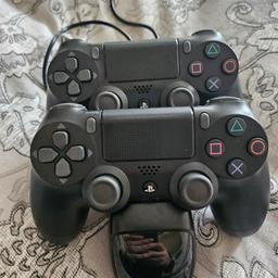 2 ps4 controllers with double charger, like new hardly used, £40 for all, pick up only m6 area