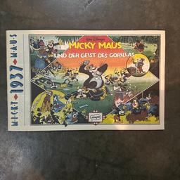 Verkaufe einen sehr gut erhaltenen Mickey Maus Comic.Er hat 40 Seiten und keine Eselsohren oder ähnliches.Kann gerne abgeholt oder auch verschickt werden.