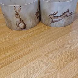 Lampshades very good condition pair £10