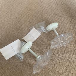 New Laura Ashley Isabella Clear Holdbacks with tags.

Bought and never used.

Collection from Milton Keynes ( Aspley Guise).

Can post at buyers cost.