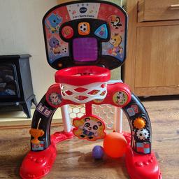 Vtech 3 in 1 activity centre, barely played with. in great condition. missing 1 ball but still includes another 2 balls as seen in pic.

collection Darwen