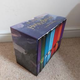 Full set of 7 Harry Potter books.

Good condition

from a nonsmoking home

collection from S80 4LB